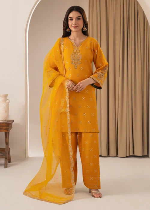 SONA EMBROIDERED 3PC