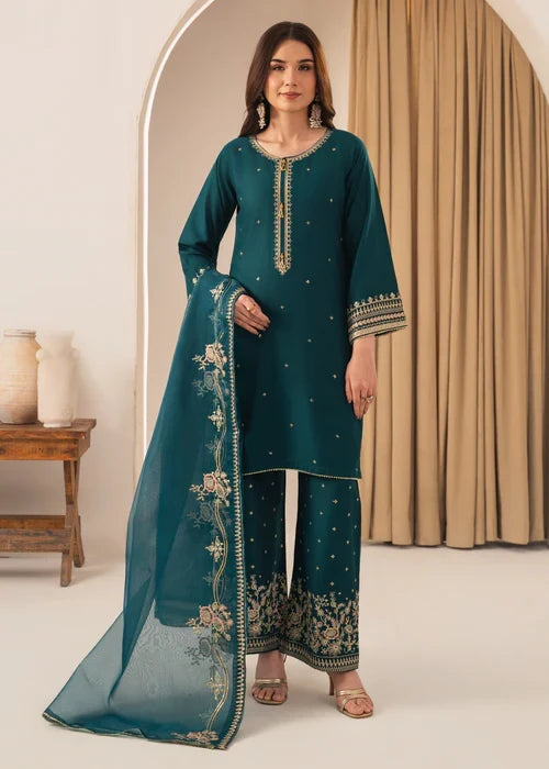 SAFIRA EMBROIDERED 3PC