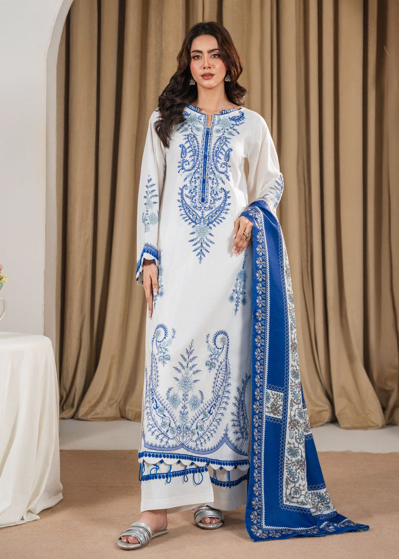 FANA EMBROIDERED 3PC