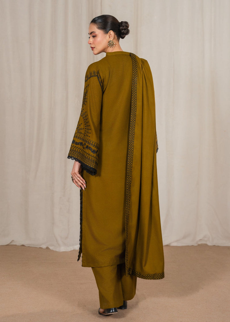 ZAITOON EMBROIDERED 3PC