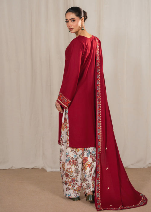 KESAR EMBROIDERED 3PC