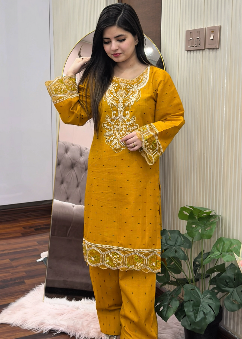 MUQADDAS EMBROIDERED 2PC