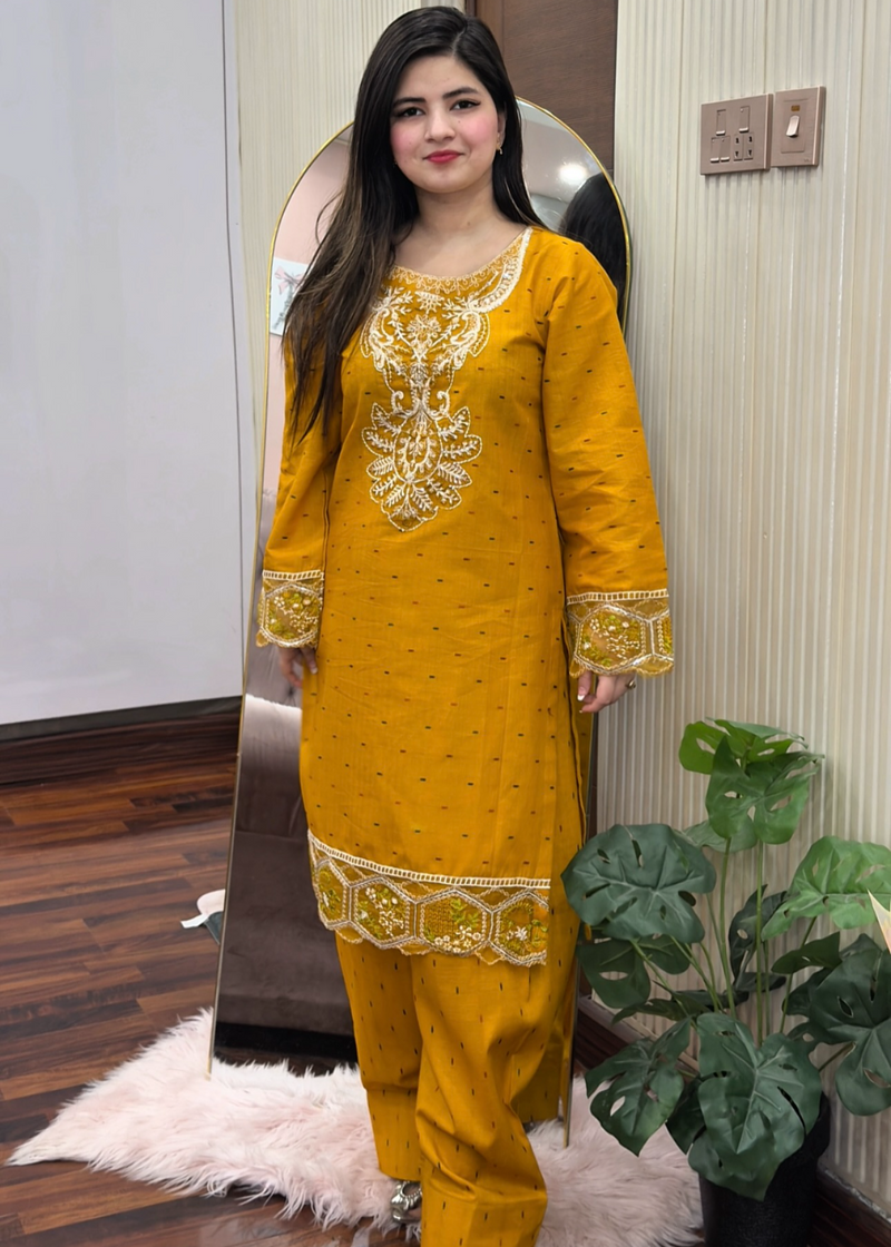 MUQADDAS EMBROIDERED 2PC