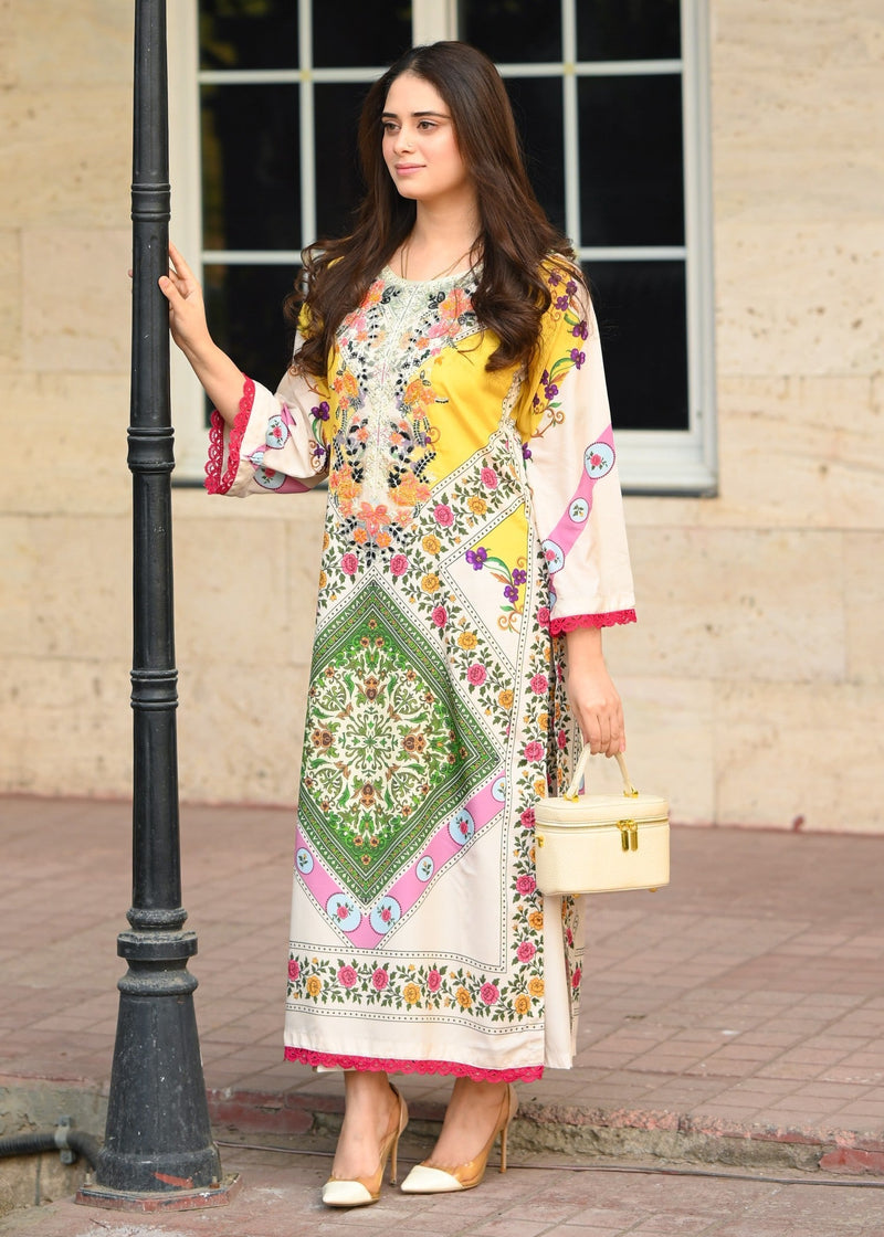 MARIA EMBROIDERED 2PC