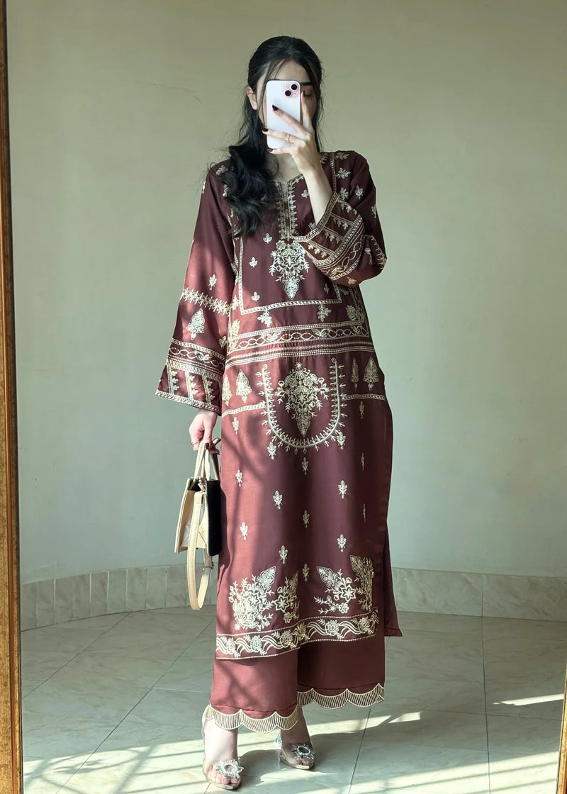 LIBAS EMBROIDERED 2pc