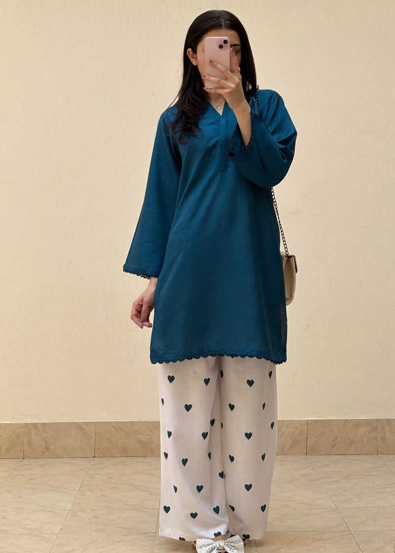 BLUE HEART 2PC