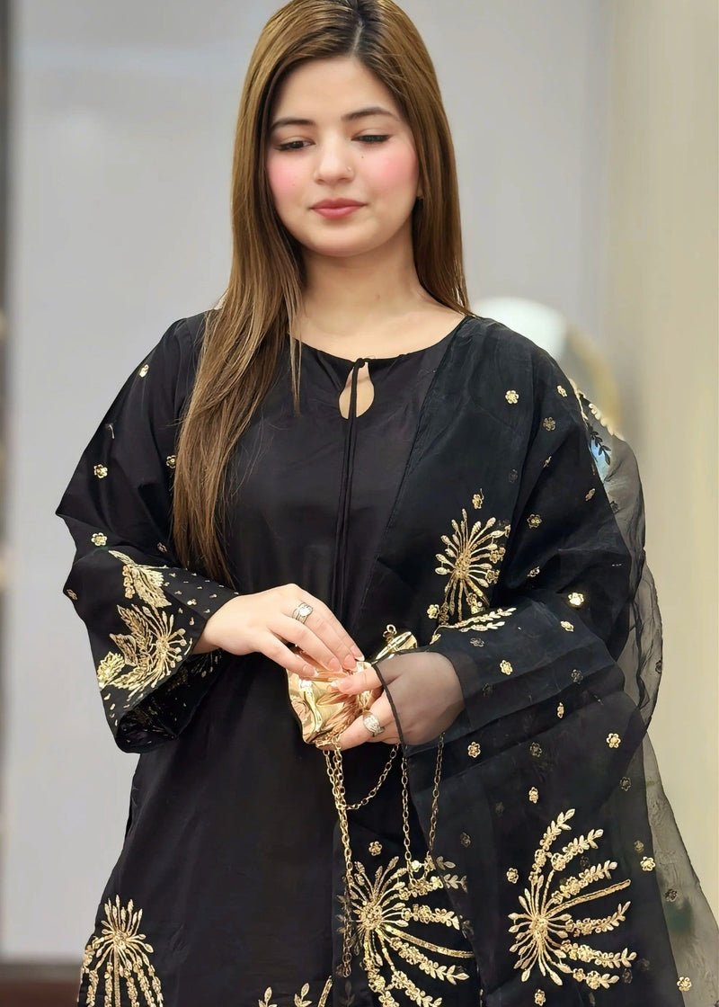ZARNAAB B EMBROIDERED 3PC