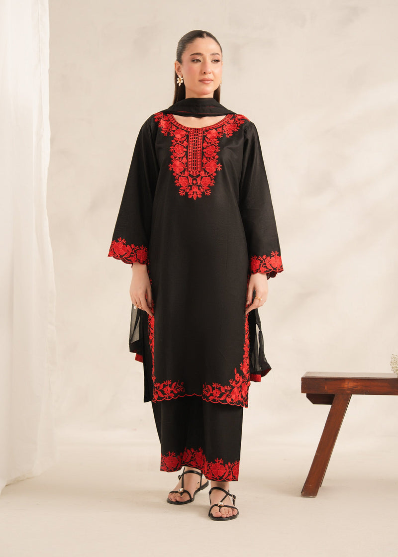 MIRAAL EMBROIDERED 3PC