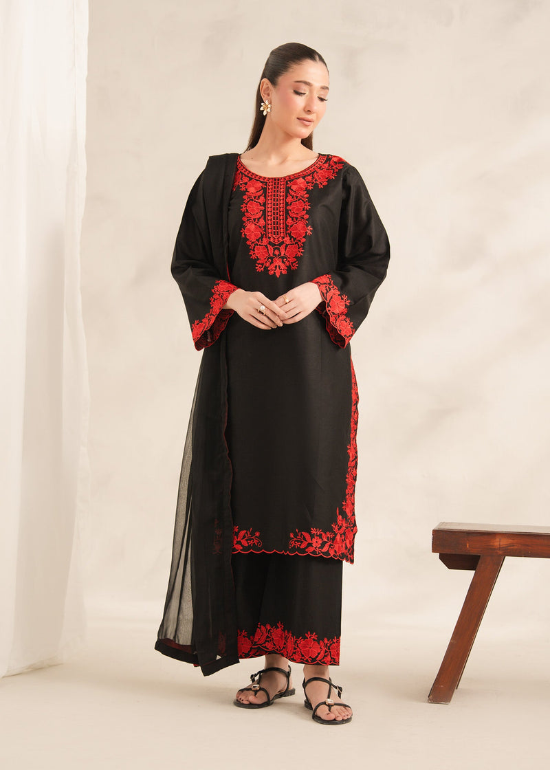 MIRAAL EMBROIDERED 3PC