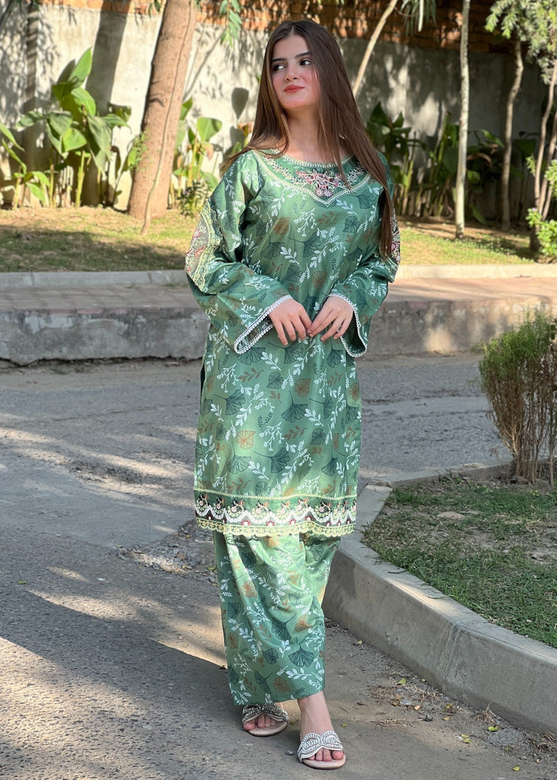 RUKHSAAR EMBROIDERED 2PC