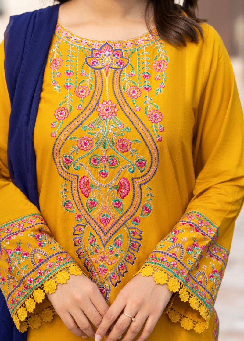 RANGREZA EMBROIDERED 3PC