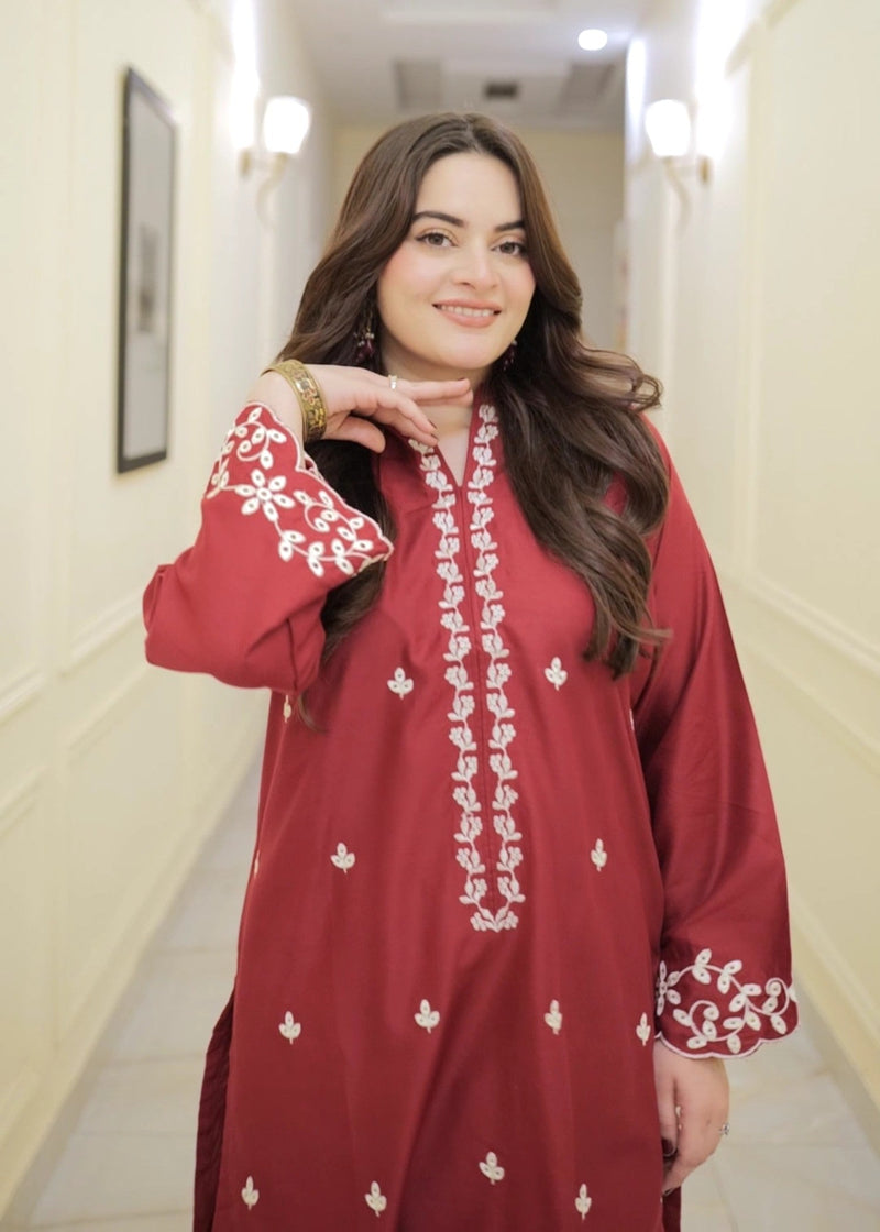 MULBERRY EMBROIDERED 2PC