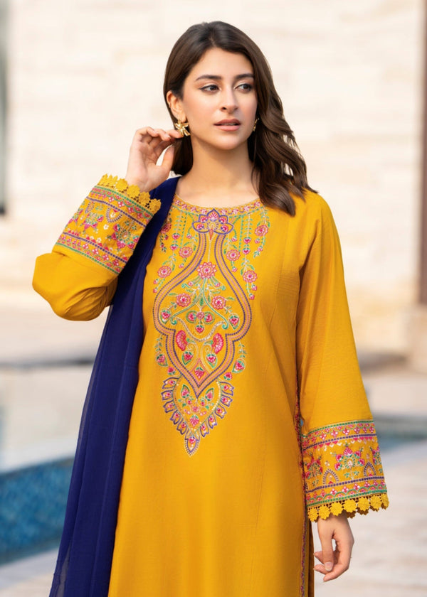 RANGREZA EMBROIDERED 3PC