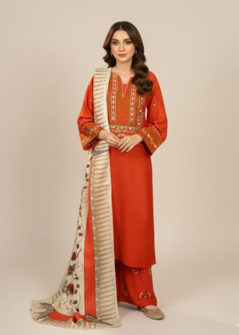 AYAT 3PC SUIT WITH SHAWL
